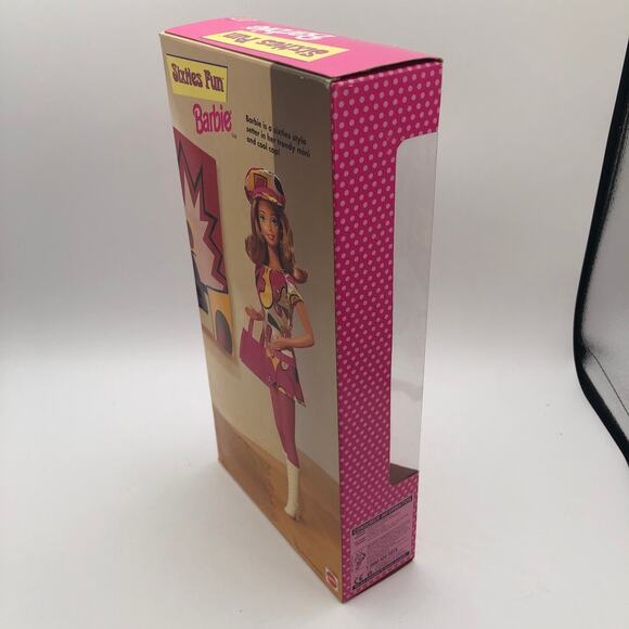 Sixties Fun Barbie Doll Redhead Mod Go-go Boots NRFB Vintage 1997 - Picture 3 of 5